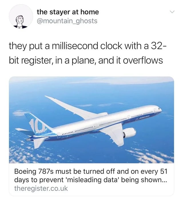 Boeing 787 meme